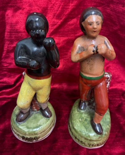 Boxing figurines molyneux - figurines,