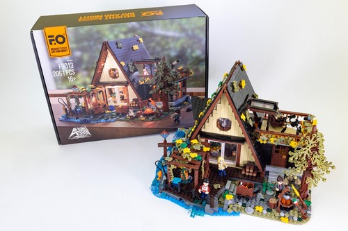 Funwhole frame cabin retro - a,