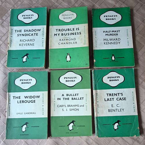 Joblot vintage green penguin - 6,