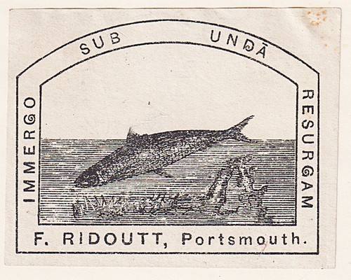 Exlibris ridoutt - f.,