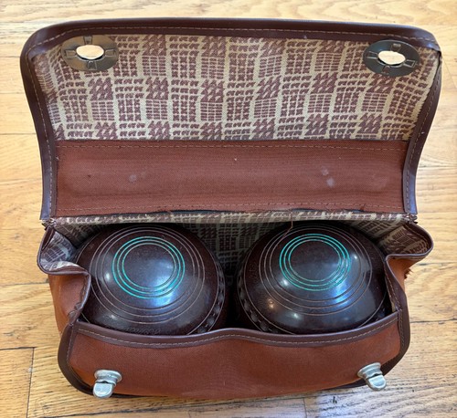 Pair vintage henselite lawn - vintage,