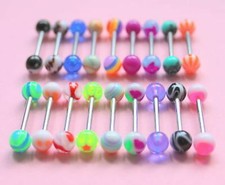 Assorted tongue bars - x,
