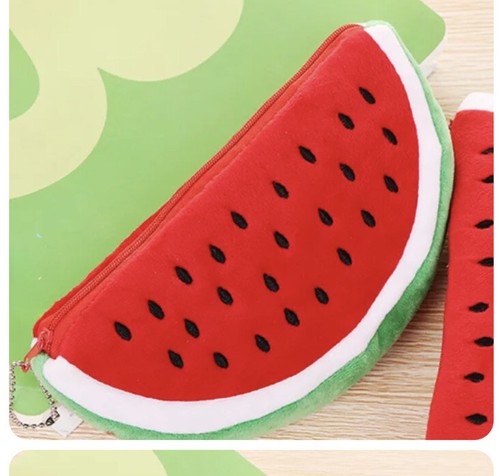 Fluffy pencil case pen bag - case, zip