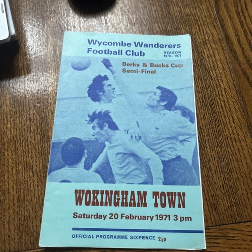 Wycombe wanderers wokingham - wycombe, v