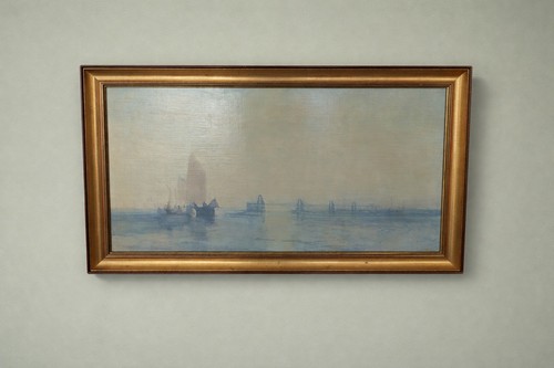 Vintage framed genuine fiehl - framed,