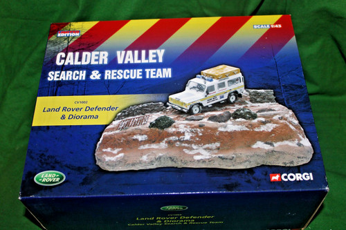 Corgi diorama calder - diorama,