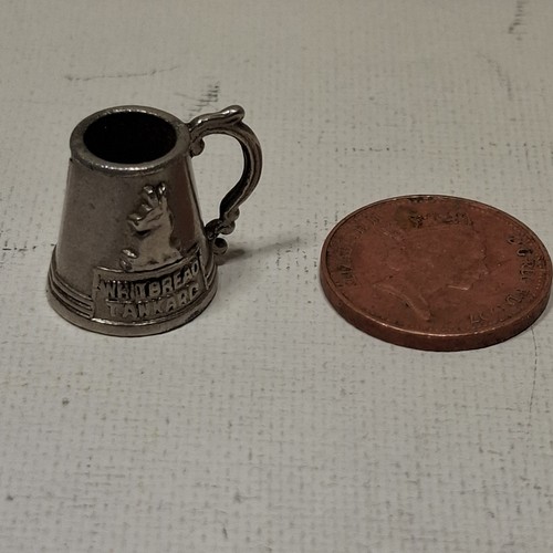 Tiny vintage whitbread tankard - tiny,