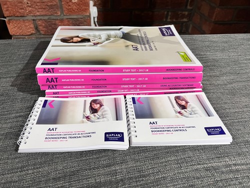 Aat level kaplan book set - aat, 2