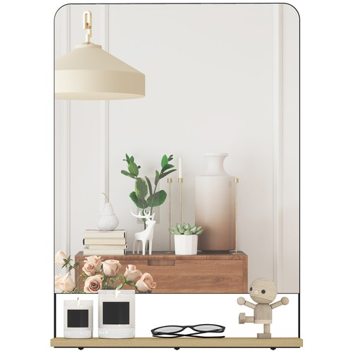 Homcom decorative mirror with - homcom,