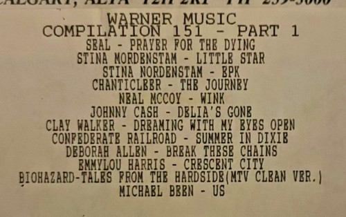 Johnny cash seal deborah - seal, allen