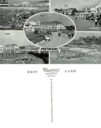 Vintage postcard porthcawl - postcard,