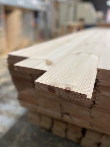 Pine timber redwood - 6",