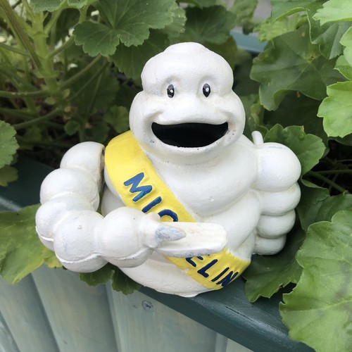 Michelin man mechanical money - michelin,