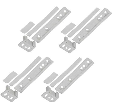 Integrated fridge door slide - fridge,