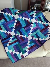 New handmade patchwork quilt - new,