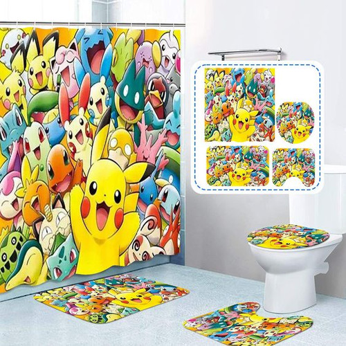 Pcs pokémon shower - 4,
