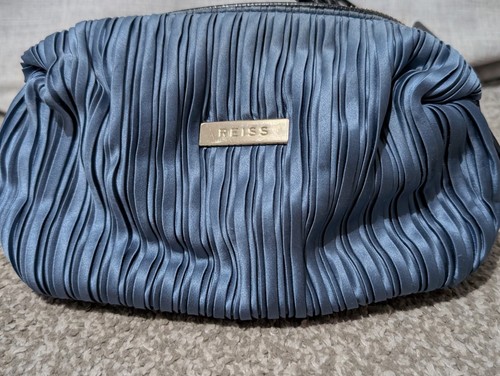 Reiss silver blue satin - reiss,