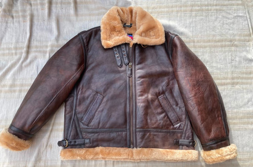 Schott real mouton bomber - b-3,