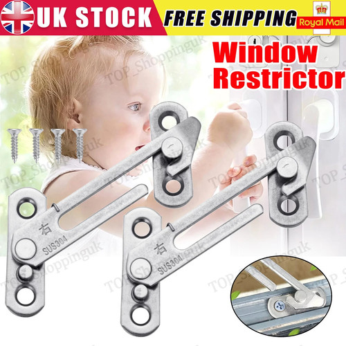 Upvc window restrictor - window, for