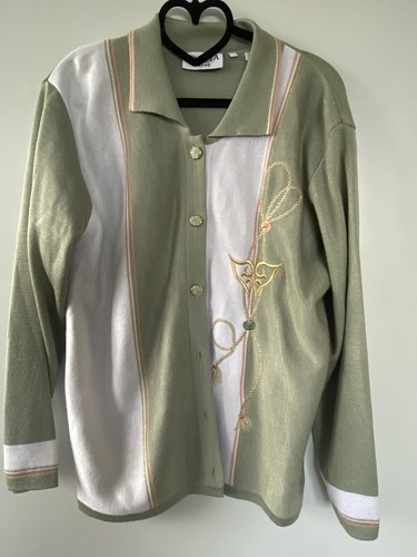 Vintage 80s cardigan rope - vintage,