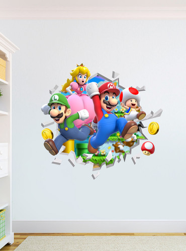 Mario luigi peach - luigi,