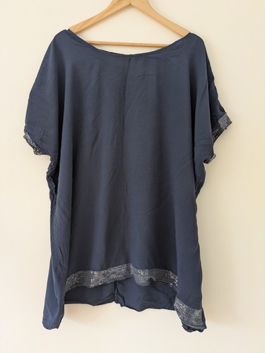 Made italy tunic top sequin - made,