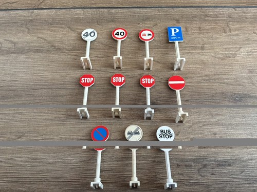 Lego vintage road signs - vintage, speed