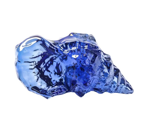Unmarked blue iridescent - unmarked,