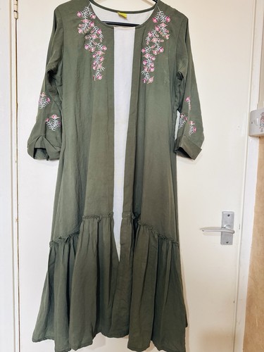Olive green women - green, maxi