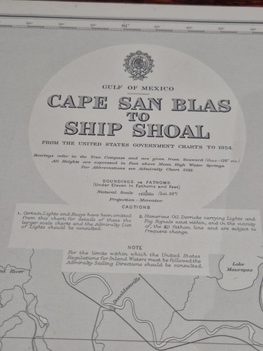 Admiralty chart 3981 gulf - 3981, of