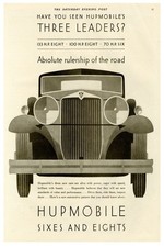 Hupmobile sixes and - 🚗,