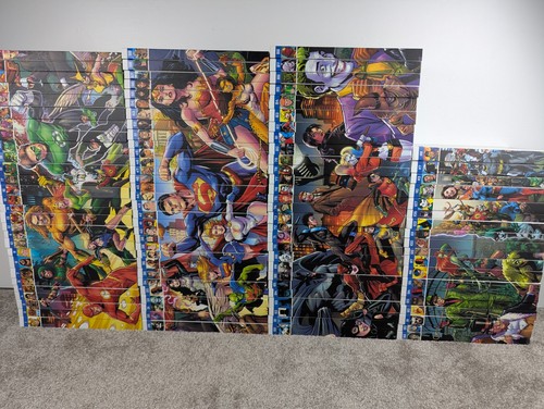 Heroes villains - dc, &