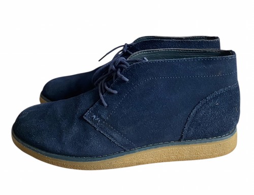 Lambretta mens navy - lambretta, suede