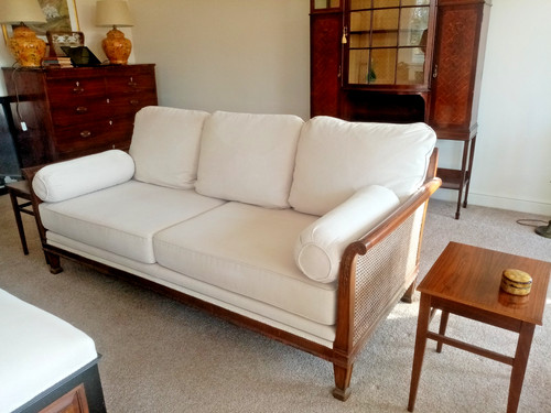 Edwardian bergere seater - bergere, 3