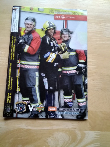 2010 nottingham panthers v - 2010/11,