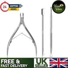 Stainless steel nail cuticle - stainless,