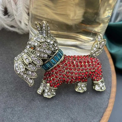 New vintage large rhinestone - new,