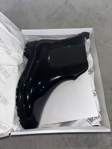 Black shiney wellibobs wellies - shiney,