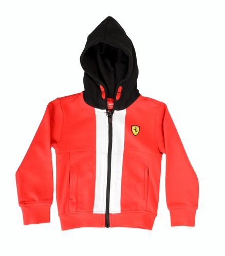 Scuderia ferrari kid full zip - scuderia,