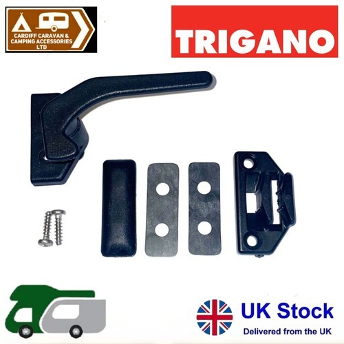 Window lever lock catch and - window,