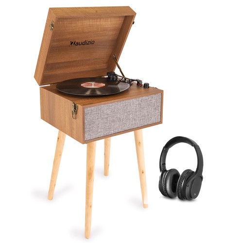 Retro table record - record, on