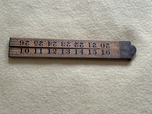 Vintage wooden folding - vintage,