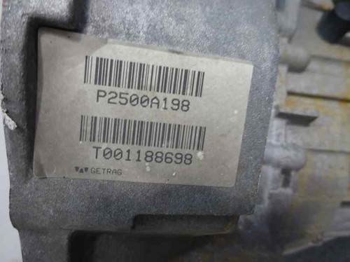 P2500a198 gearbox mitsubishi - p2500a198,