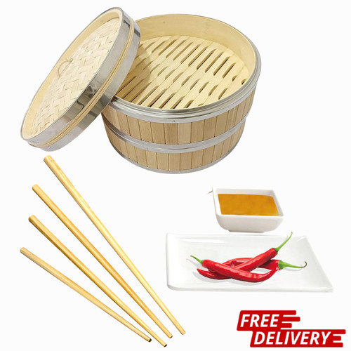 Chinese bamboo steamer cooker - chinese,