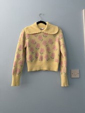 Zara vibrant yellow jumper