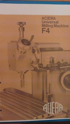 Aciera universal milling - aciera, f4