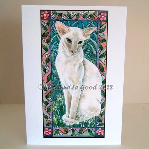 Large lilacpoint siamese cat - large,