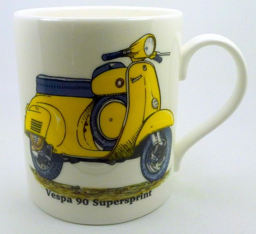 Classic vespa scooter bone - scooter,