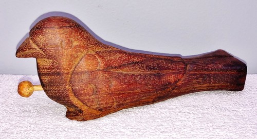 Vintage antique hand - hand, carved