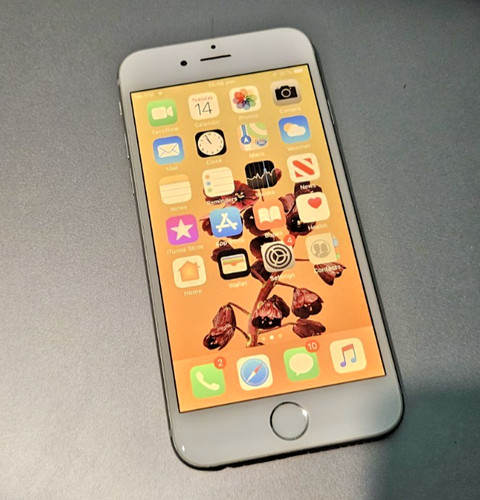 Apple iphone 16gb silver - iphone, 6